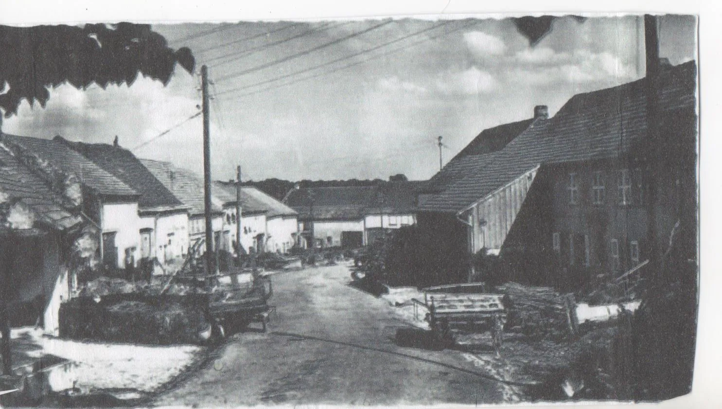 Rue de l'église - bas de la rue